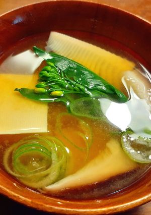 豆腐の中華風お味噌汁　-レシピのメイン写真