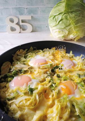 ワンパン★巣ごもりチーズキャベツ-レシピのメイン写真