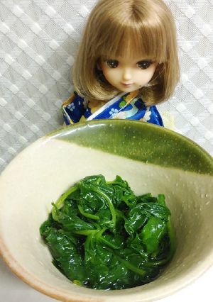 リカちゃん♡三つ葉甘酢和え*.⸙-レシピのメイン写真
