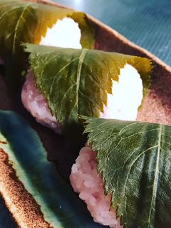 もち米で桜餅-レシピのメイン写真