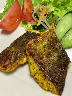 白身魚(スズキ)のカレーソテー-レシピのメイン写真