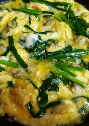 台湾風アサリの卵焼き-レシピのメイン写真