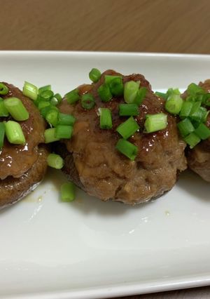 椎茸の肉詰め-レシピのメイン写真