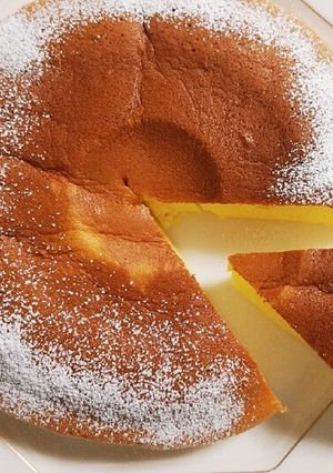 炊飯器で作る　スフレチーズケーキ♪-レシピのメイン写真