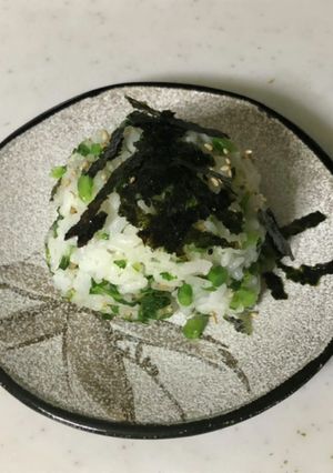 菜飯(ごま油炒め)-レシピのメイン写真