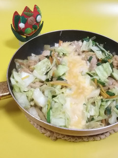 キャベツたっぷりチーズタッカルビ風-レシピのメイン写真