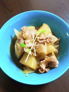 味付け簡単☆豚肉と大根のすき焼き煮-レシピのメイン写真