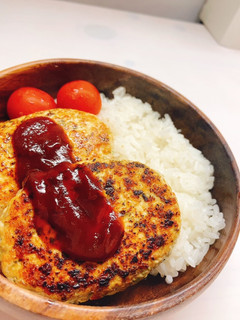 ダイエット中でもOK!豆腐ハンバーグ!-レシピのメイン写真
