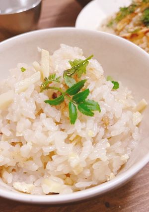 サクサクたけのこご飯-レシピのメイン写真