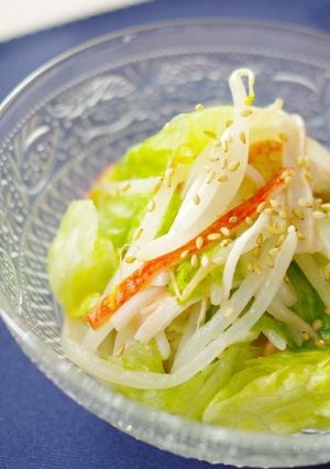 レタスともやしのうま塩サラダ-レシピのメイン写真