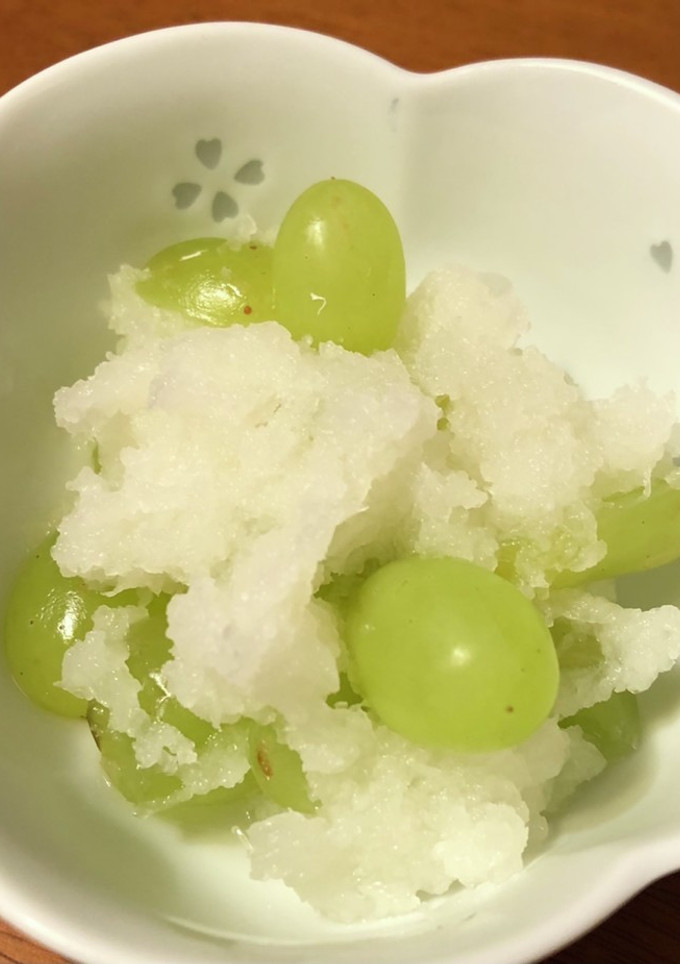 ぶどうのおろし和え-レシピのメイン写真