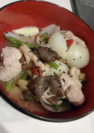 【ダイエット飯】オートミールの鶏茸雑炊-レシピのメイン写真