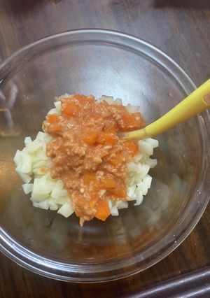 楽々★離乳食用のうどんのきざみ方・温め方-レシピのメイン写真