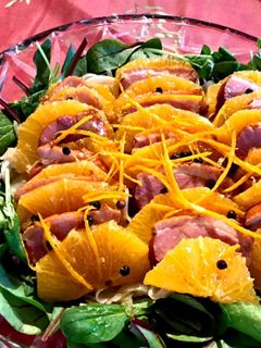 鴨とオレンジの和風マリネ-レシピのメイン写真