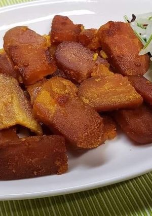 台湾家庭料理*我が家のからすみの食べ方-レシピのメイン写真