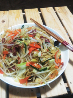 牛タン×塩焼きそば-レシピのメイン写真