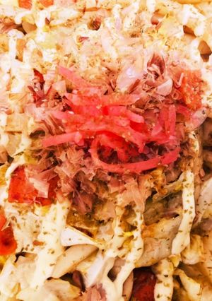 簡単！お好み焼きうどん-レシピのメイン写真