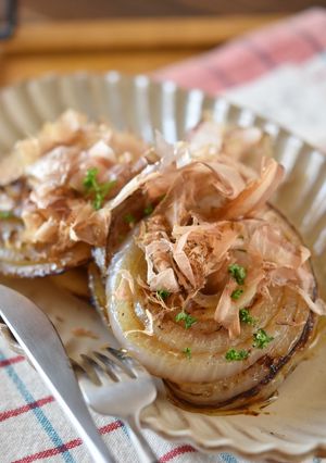 新玉ねぎのバター醤油ステーキ-レシピのメイン写真