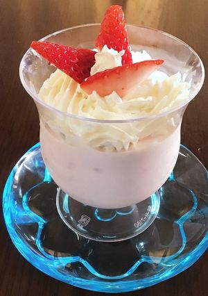 苺のレア・チーズ【エアーチーズ♪のせ】-レシピのメイン写真