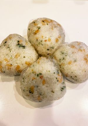 青のりあげたままおにぎり-レシピのメイン写真
