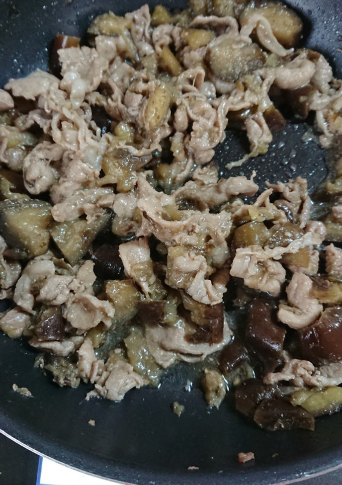 簡単・なすと豚肉の甘辛焼き-レシピのメイン写真