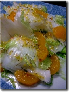みかんと白菜のサラダ-レシピのメイン写真