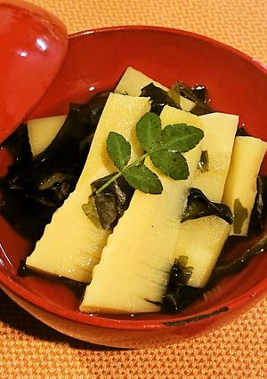 【野菜ソムリエ】京たけのこ若竹煮-レシピのメイン写真