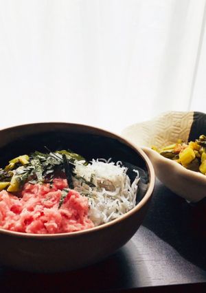 野沢菜のピリ辛炒め-レシピのメイン写真