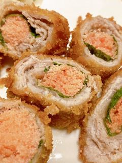 明太しそとんかつ〜巻くだけ簡単〜-レシピのメイン写真