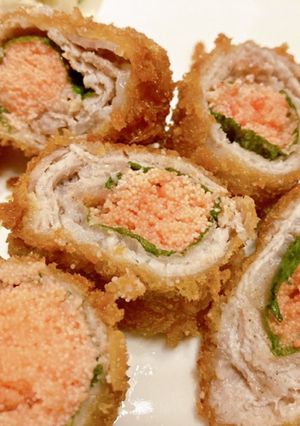 明太しそとんかつ〜巻くだけ簡単〜-レシピのメイン写真