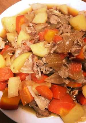 楽ちん時短肉じゃが-レシピのメイン写真