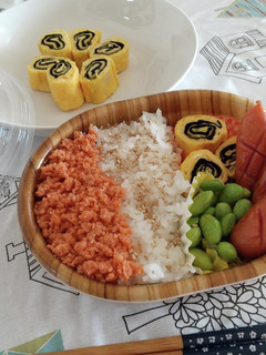 やってみました。くるくる卵焼き。-レシピのメイン写真