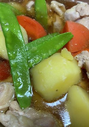 俺流！春の鶏肉じゃが-レシピのメイン写真