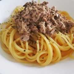 รูปของ 超簡単楽〜時短レモンツナマヨパスタ