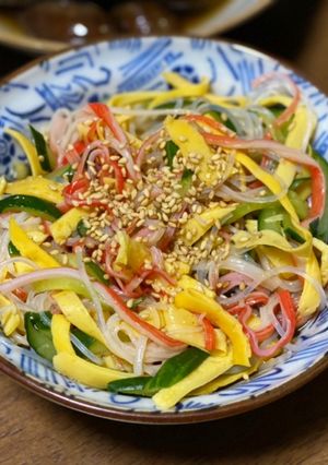 冷やし中華始めたいサラダ-レシピのメイン写真