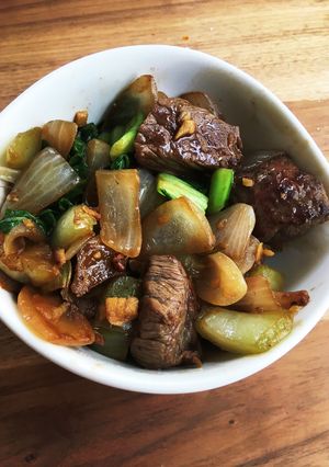 牛肉と玉ねぎの台湾風炒め-レシピのメイン写真