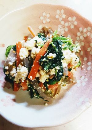 栄養満点!彩り白和え-レシピのメイン写真