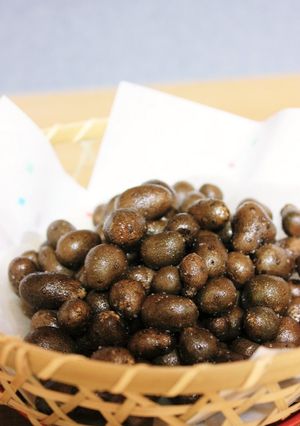 炒りむかご～塩味ごま油風味-レシピのメイン写真