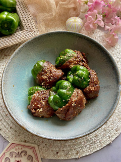 肉巻きピーマンで栄養を丸ごとゲット-レシピのメイン写真