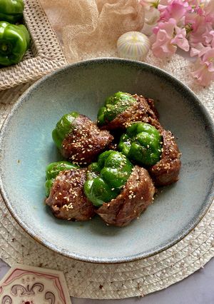 肉巻きピーマンで栄養を丸ごとゲット-レシピのメイン写真