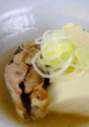 ぱぱっとさば豆腐-レシピのメイン写真