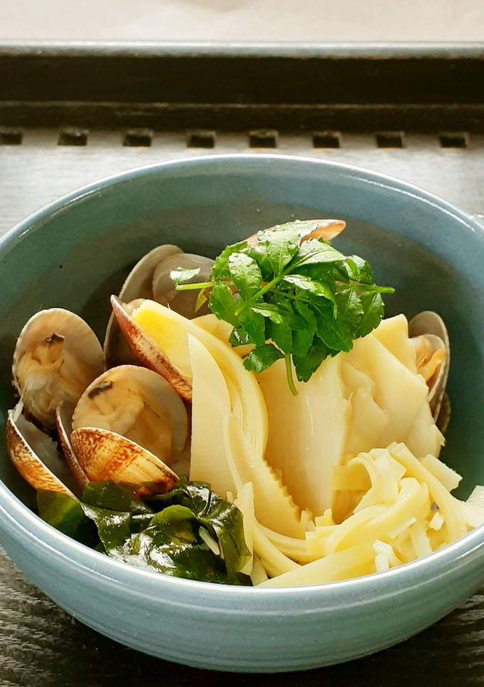 【野菜ソムリエ】京筍とあさりのサッと煮-レシピのメイン写真