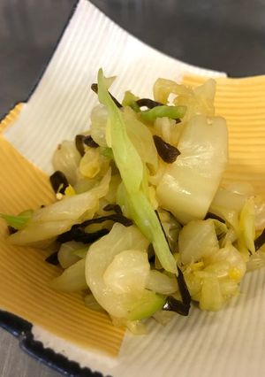 キャベツの塩昆布和え-レシピのメイン写真