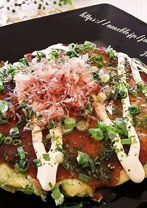 春キャベツたっぷりのお好み焼き-レシピのメイン写真
