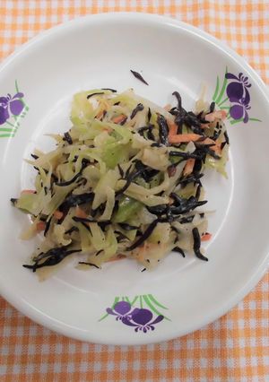 ひじきと野菜の塩サラダ-レシピのメイン写真