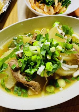 大根と黒毛和牛の煮物♪-レシピのメイン写真