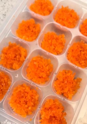 #離乳食 中期 にんじん-レシピのメイン写真