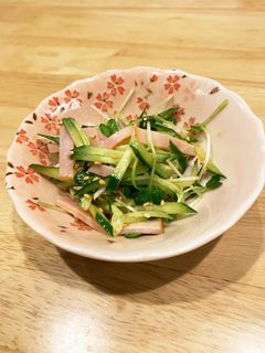 きゅうりとかいわれのサラダ-レシピのメイン写真