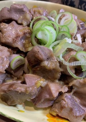 コリコリ食感！砂肝のさっぱり塩レモン炒め-レシピのメイン写真
