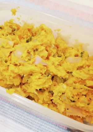 私の常備菜☆かぼちゃのカレーマヨサラダ-レシピのメイン写真